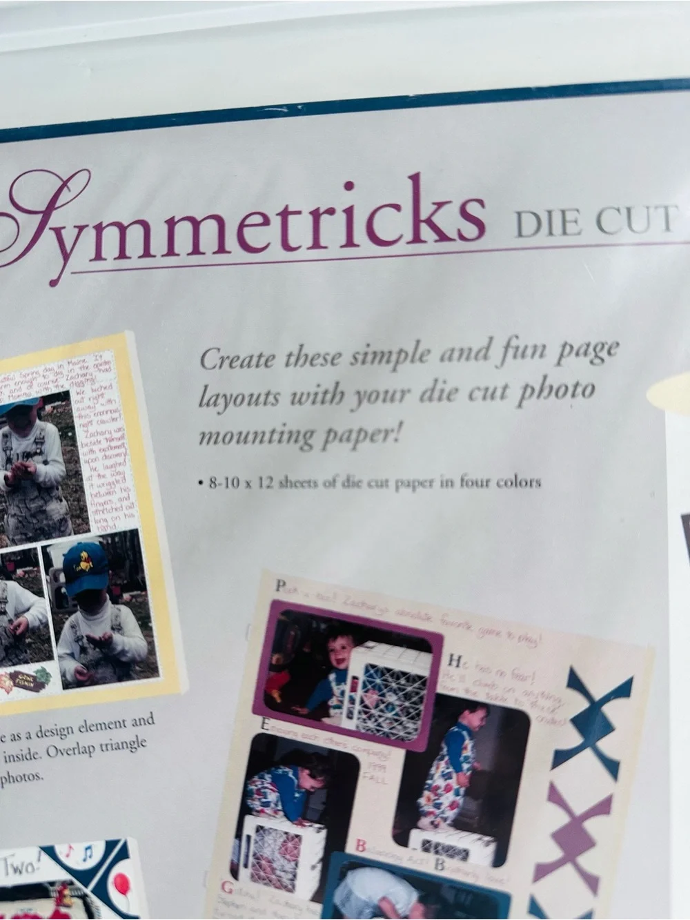 328 Creative Memories Symmetricks Die Cut Paper Shapes